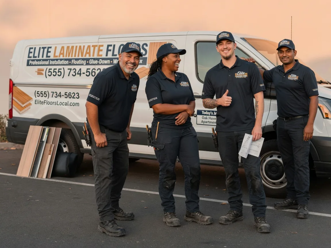 Laminate flooring installation company in Fuquay Varina, NC